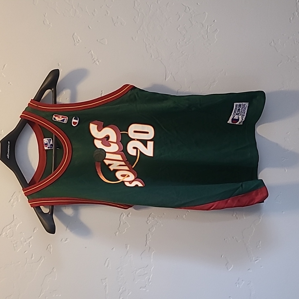 Champion Seattle SuperSonics Gary Payton Jersey Kids